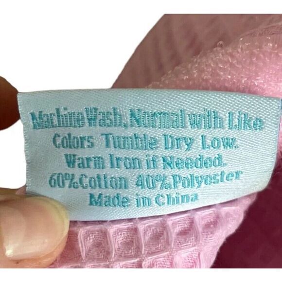 Turquaz Linen Pink Wrap Skirt Plus Size Women’s Waffle Knit US Size XXL NWT - Picture 3 of 9